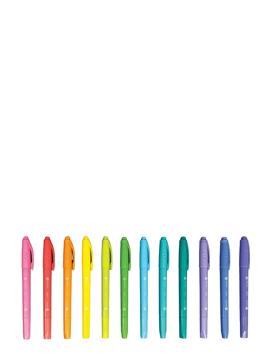 Ooly - Marker Pen 12 pcs - Dual Tip Pastel - schreibwaren - multi - 1