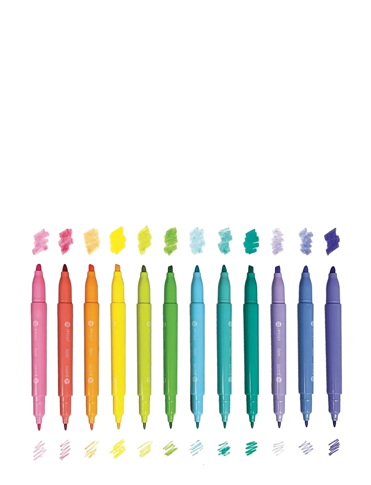 Ooly - Marker Pen 12 pcs - Dual Tip Pastel - schreibwaren - multi - 2