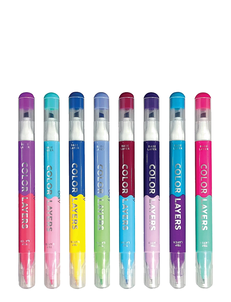 Ooly - Markers 8 pcs - Double Sided - Colour Layers - schreibwaren - multi - 1