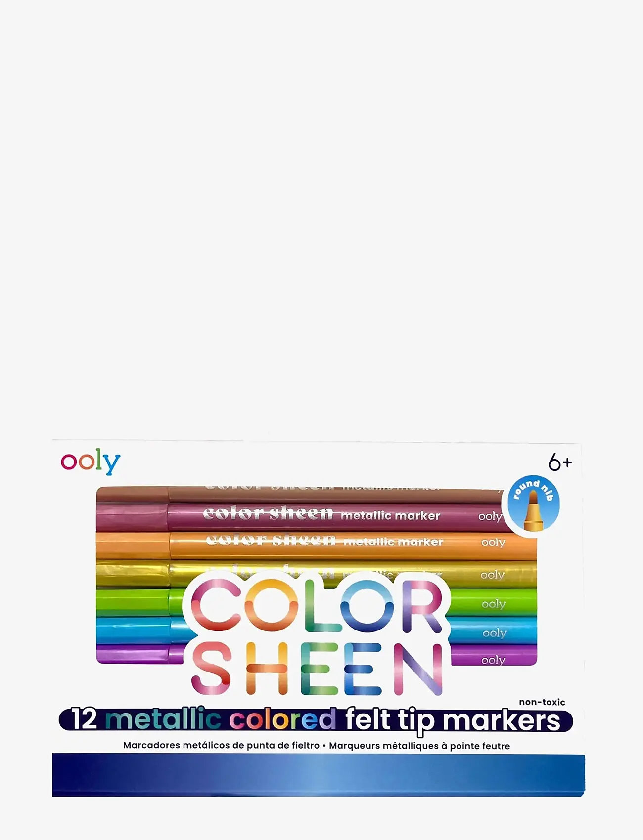 Ooly - Markers 12 pcs - Colour Sheen - Metallic - bleistifte - multi - 0