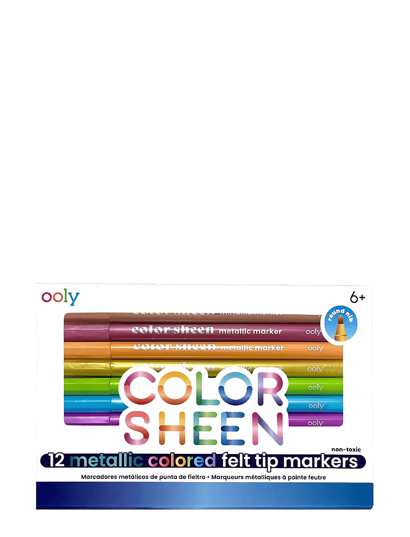 Ooly - Markers 12 pcs - Colour Sheen - Metallic - bleistifte - multi - 0