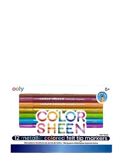 Ooly Markers 12 pcs - Colour Sheen - Metallic - Pliiatsid - MULTI / multi