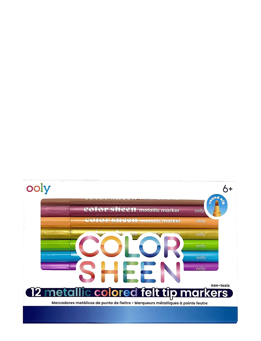 Ooly - Markers 12 pcs - Colour Sheen - Metallic - pliiatsid - multi - 0