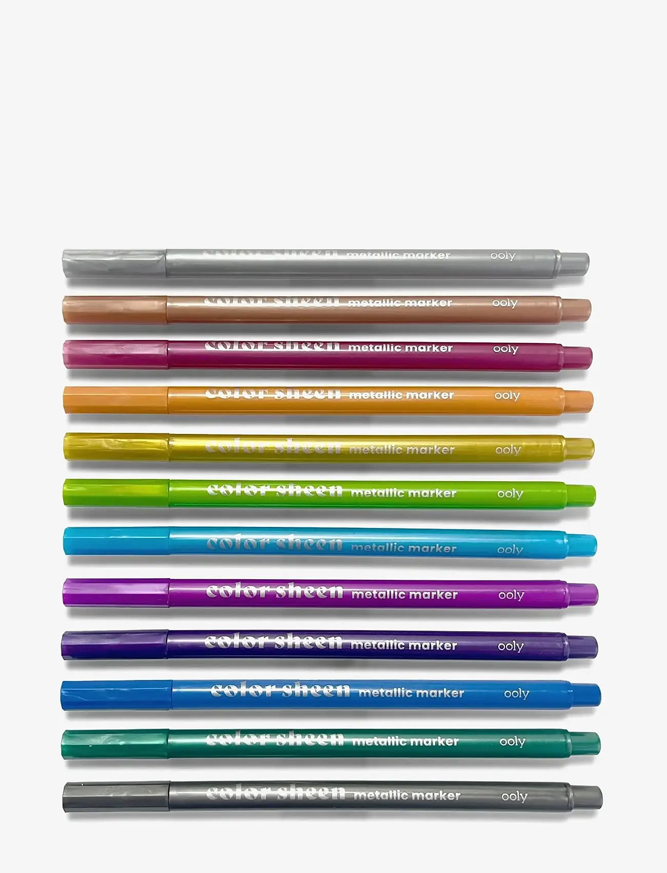 Ooly - Markers 12 pcs - Colour Sheen - Metallic - bleistifte - multi - 2