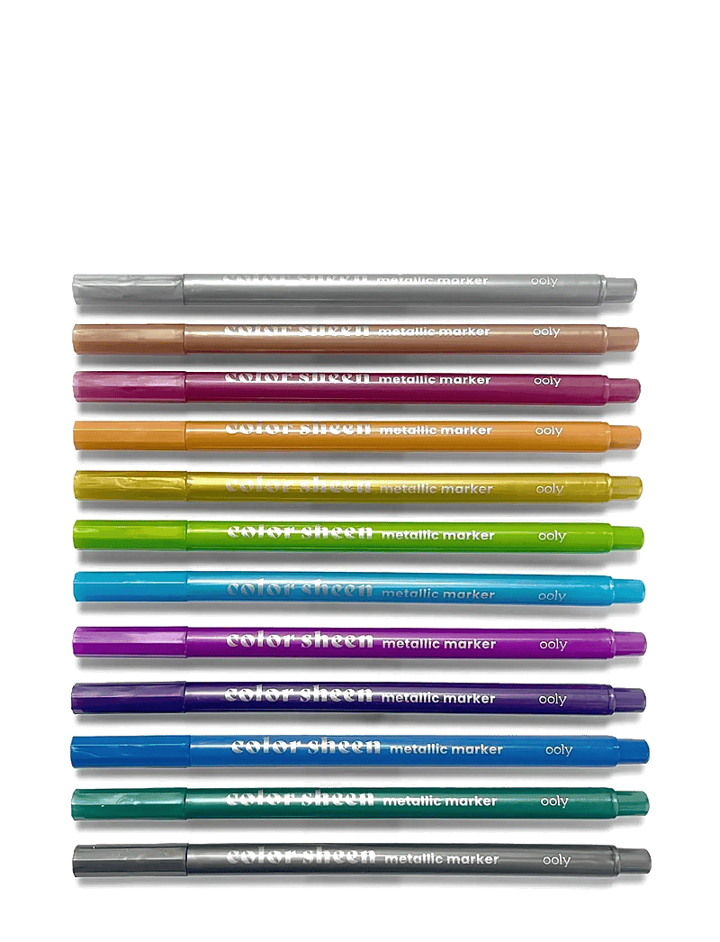 Ooly - Markers 12 pcs - Colour Sheen - Metallic - bleistifte - multi - 2