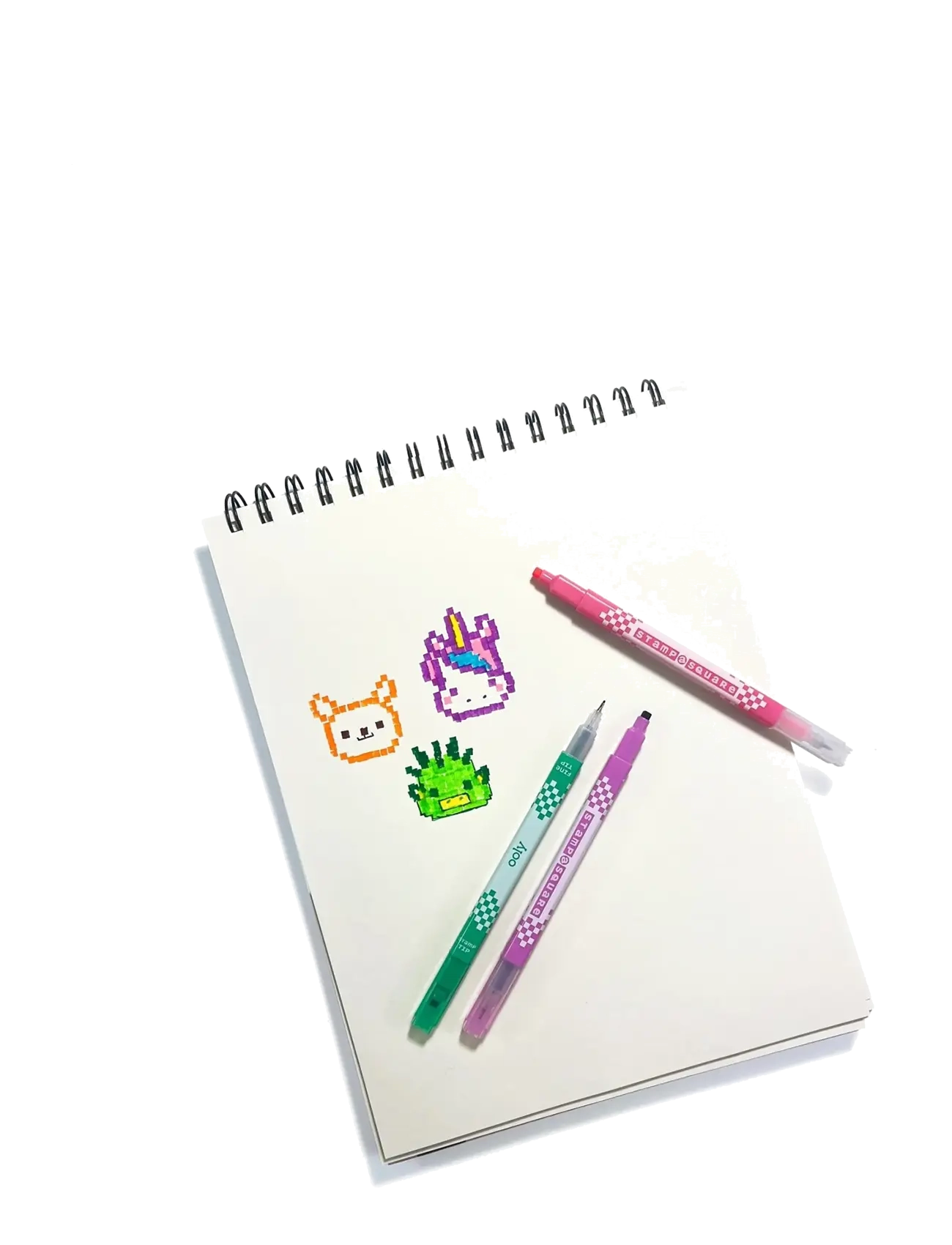 Ooly - Markers 12 pcs - Double Sided - Stamp-A-Square - bleistifte - multi - 5