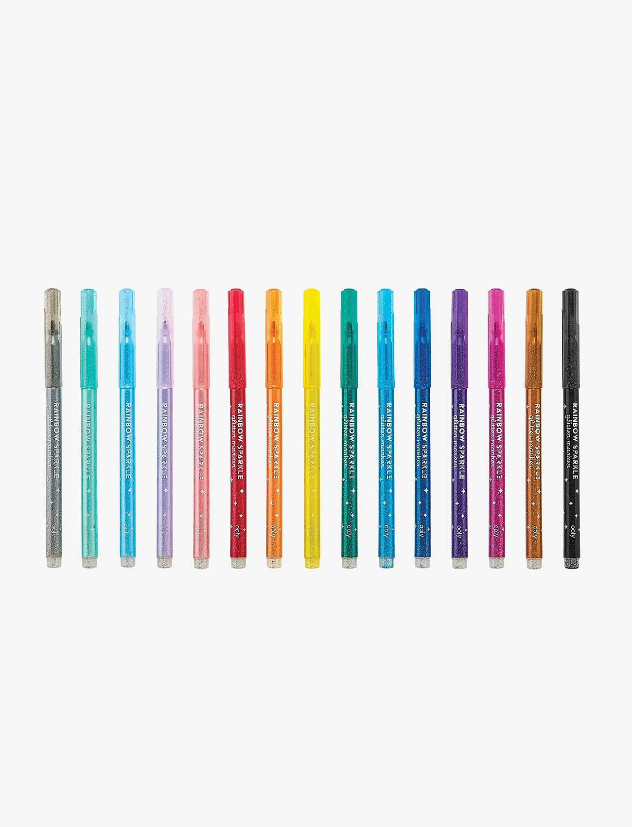 Ooly - Markers 15 pcs - Rainbow Sparkle Glitter - pliiatsid - multi - 1