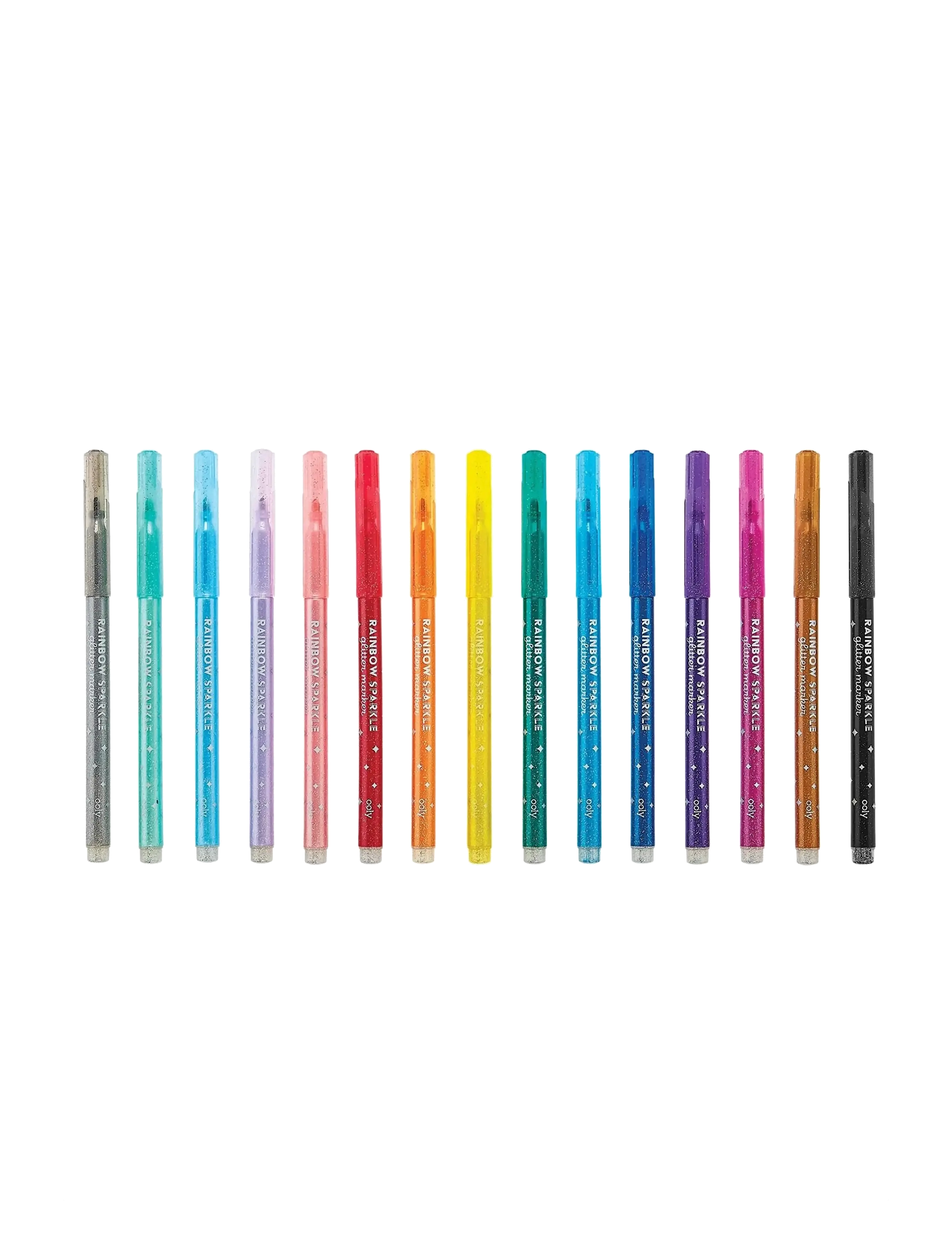 Ooly - Markers 15 pcs - Rainbow Sparkle Glitter - bleistifte - multi - 1