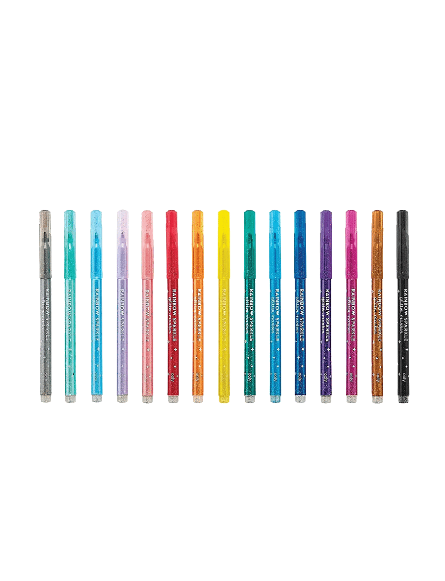 Ooly - Markers 15 pcs - Rainbow Sparkle Glitter - bleistifte - multi - 1