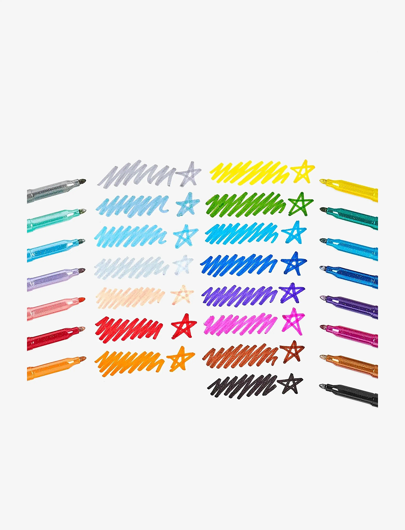 Ooly - Markers 15 pcs - Rainbow Sparkle Glitter - pliiatsid - multi - 2