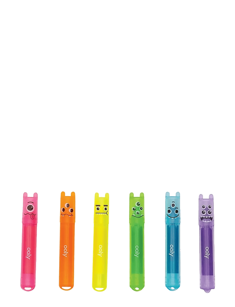 Ooly - Scented Highlighter 6 pcs - Mini Monster - schreibwaren - multi - 3