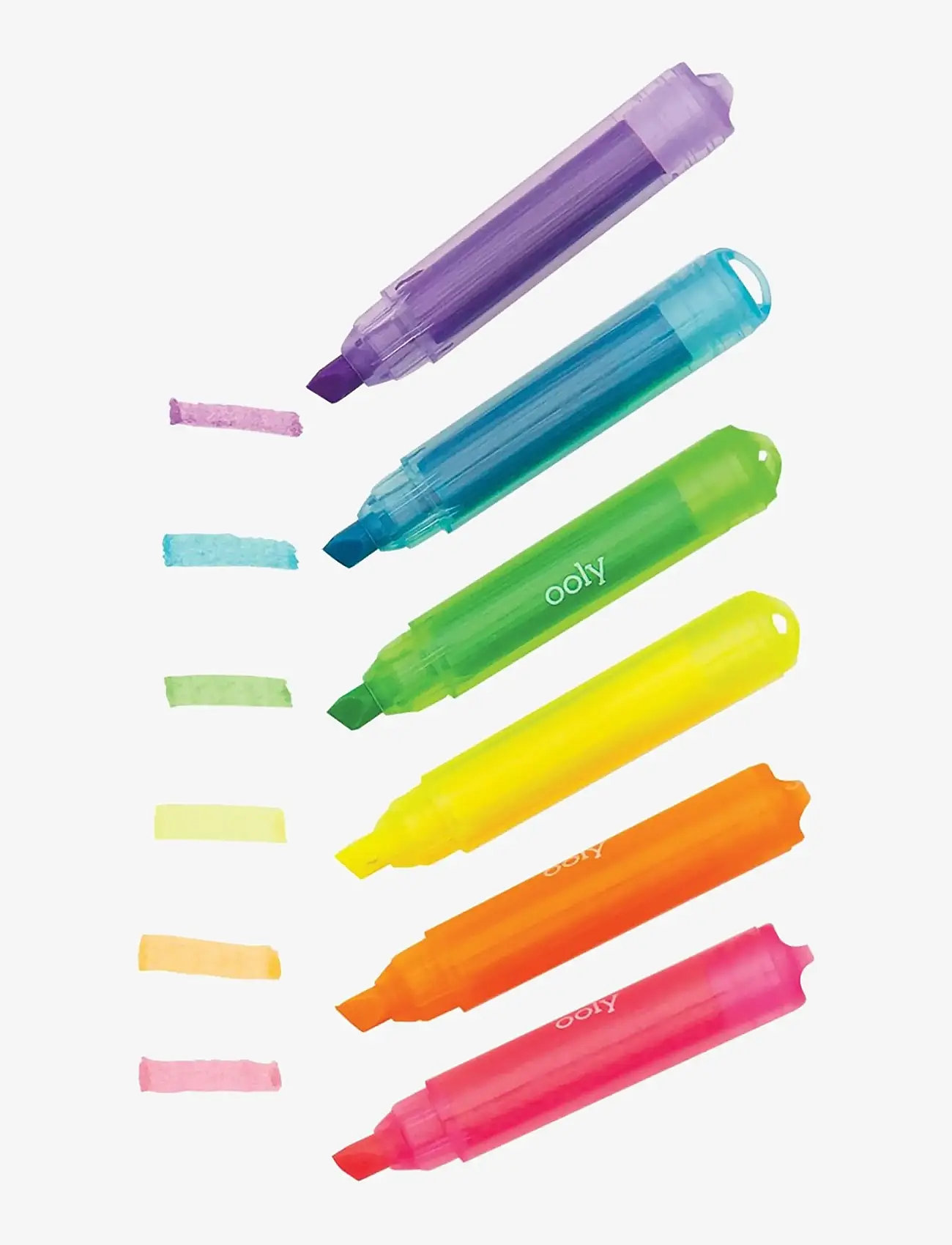 Ooly - Scented Highlighter 6 pcs - Mini Monster - kanceliarinės prekės - multi - 4