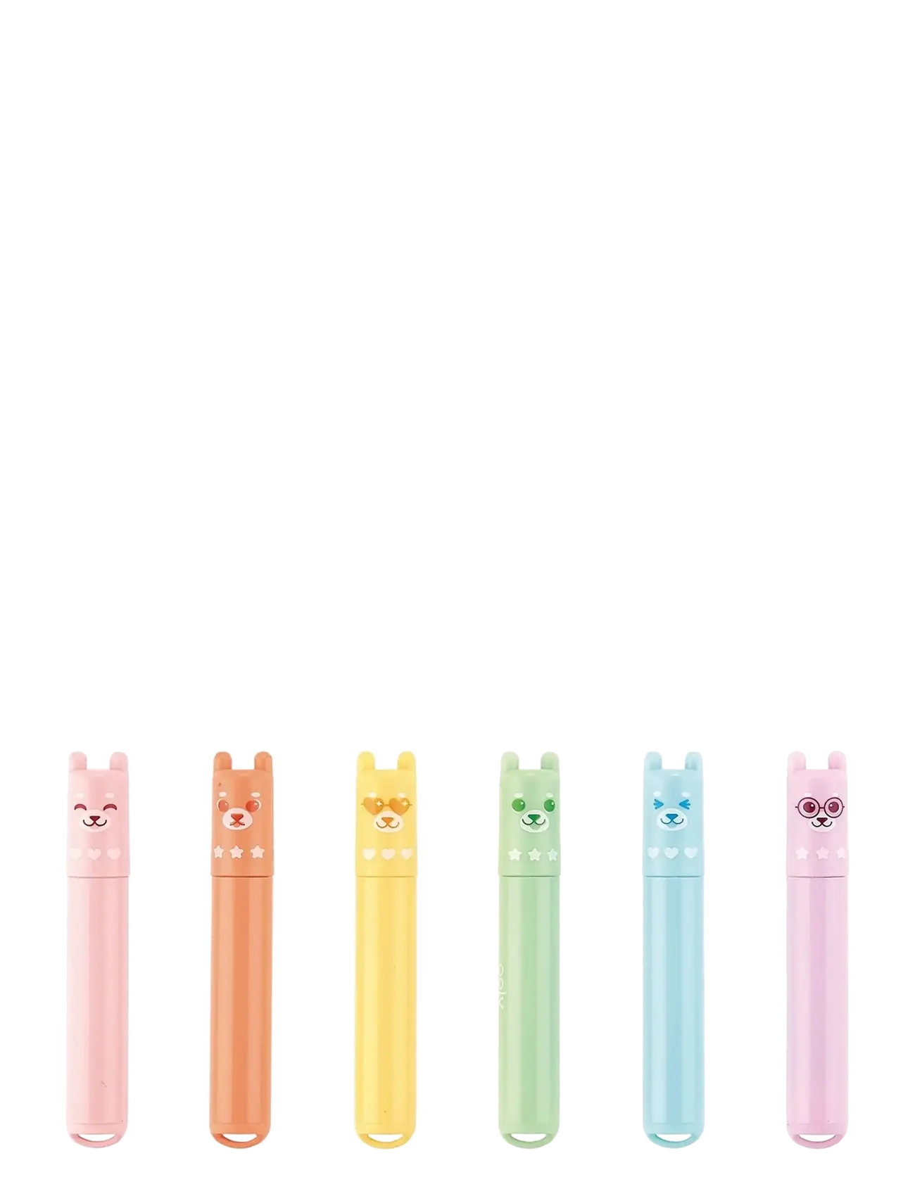 Ooly - Scented Highlighter 6 pcs - Mini Beary Sweet - schreibwaren - multi - 2