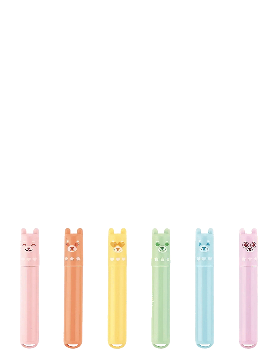 Ooly - Scented Highlighter 6 pcs - Mini Beary Sweet - schreibwaren - multi - 2