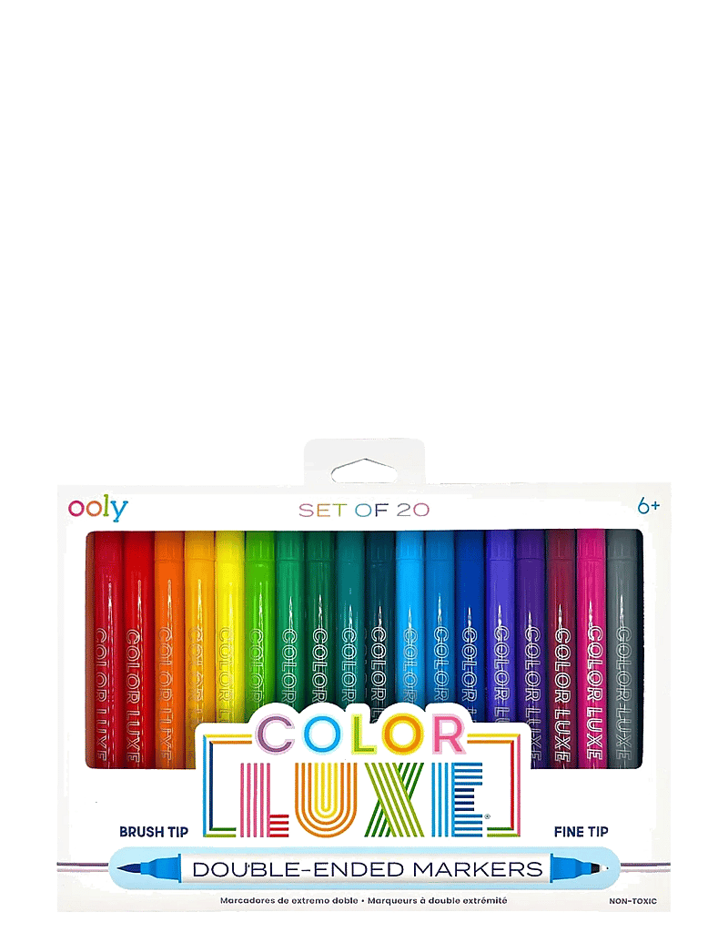Ooly - Marker Pen 20 pcs - Double Sided - Colour Luxe - pliiatsid - multi - 1