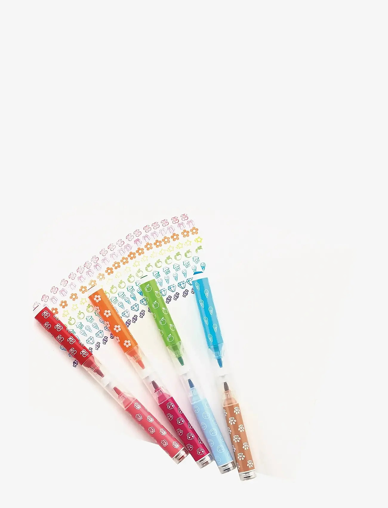 Ooly - Brush Markers with Stamp 18 pcs - Stampables - bleistifte - multi - 1