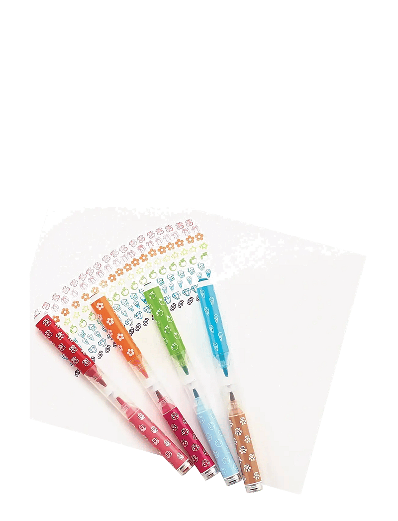 Ooly - Brush Markers with Stamp 18 pcs - Stampables - bleistifte - multi - 1