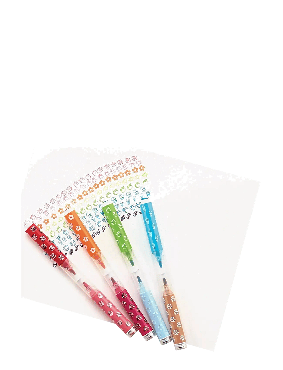 Ooly - Brush Markers with Stamp 18 pcs - Stampables - bleistifte - multi - 1