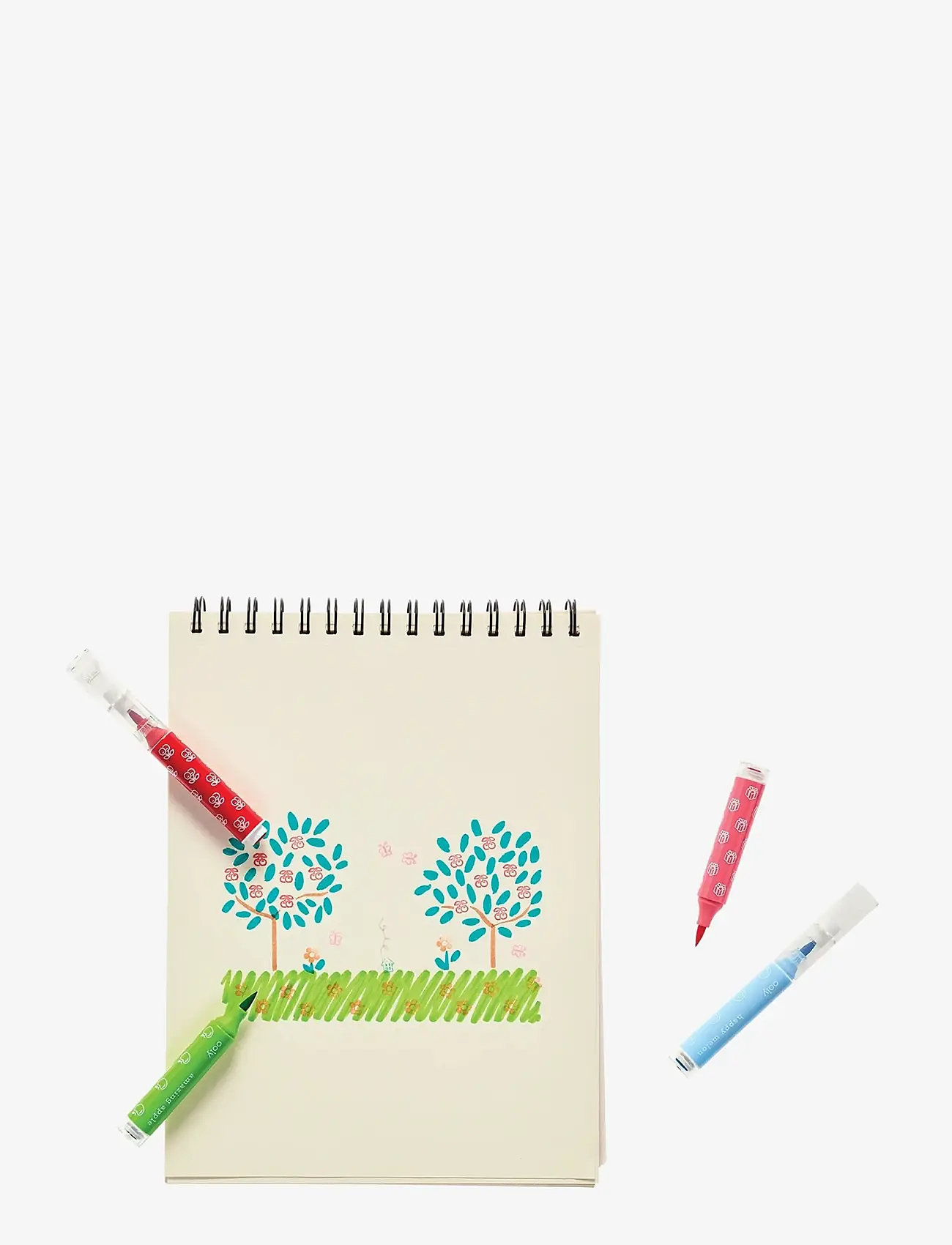 Ooly - Brush Markers with Stamp 18 pcs - Stampables - bleistifte - multi - 5