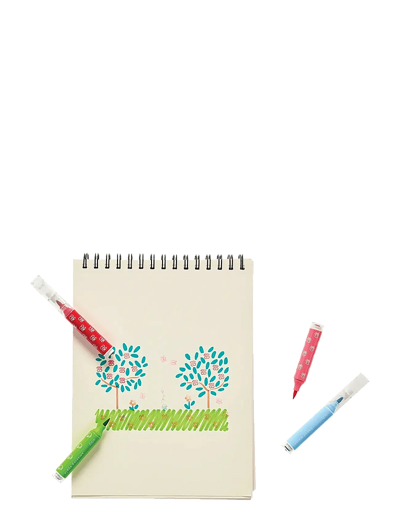 Ooly - Brush Markers with Stamp 18 pcs - Stampables - bleistifte - multi - 5