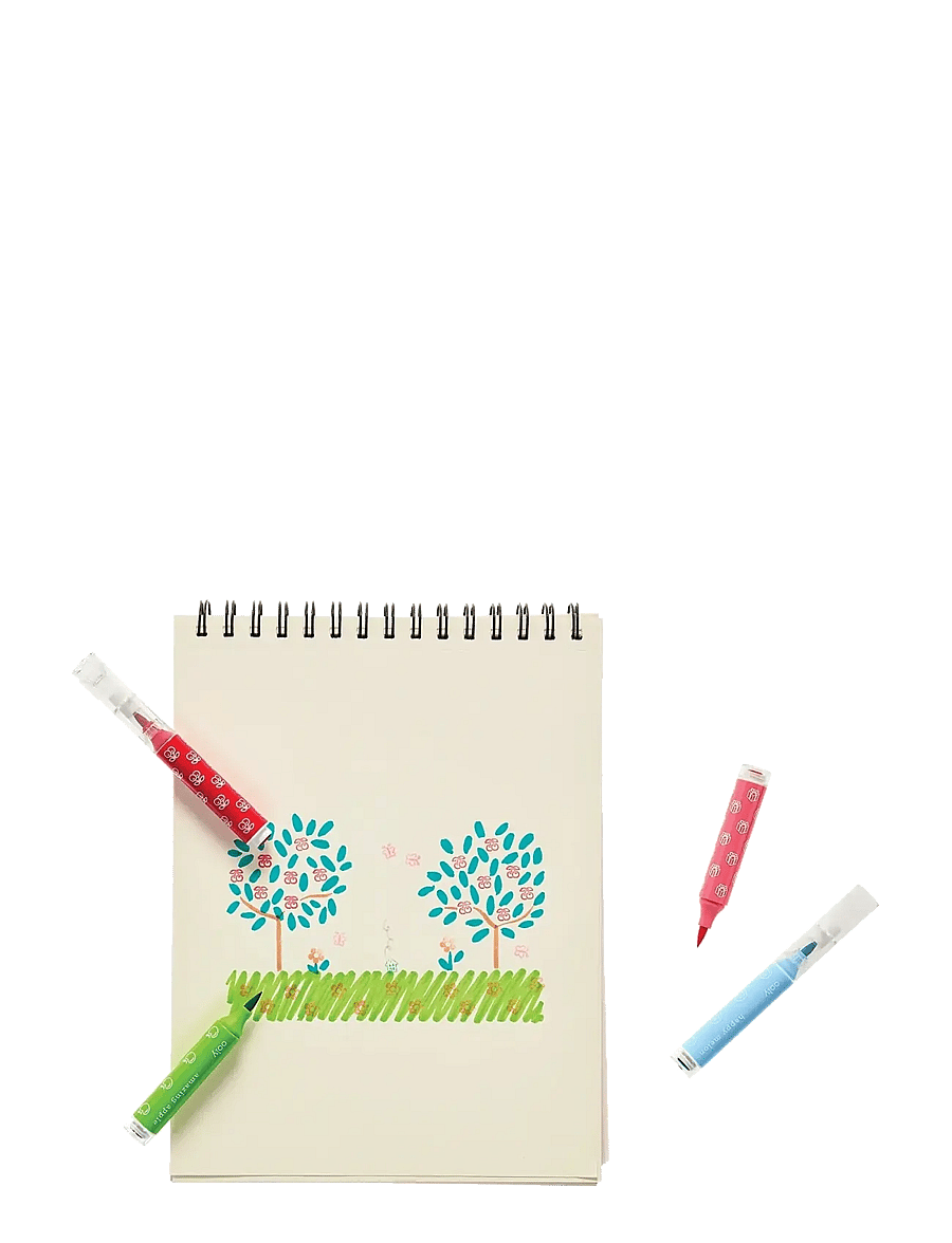 Ooly - Brush Markers with Stamp 18 pcs - Stampables - bleistifte - multi - 5
