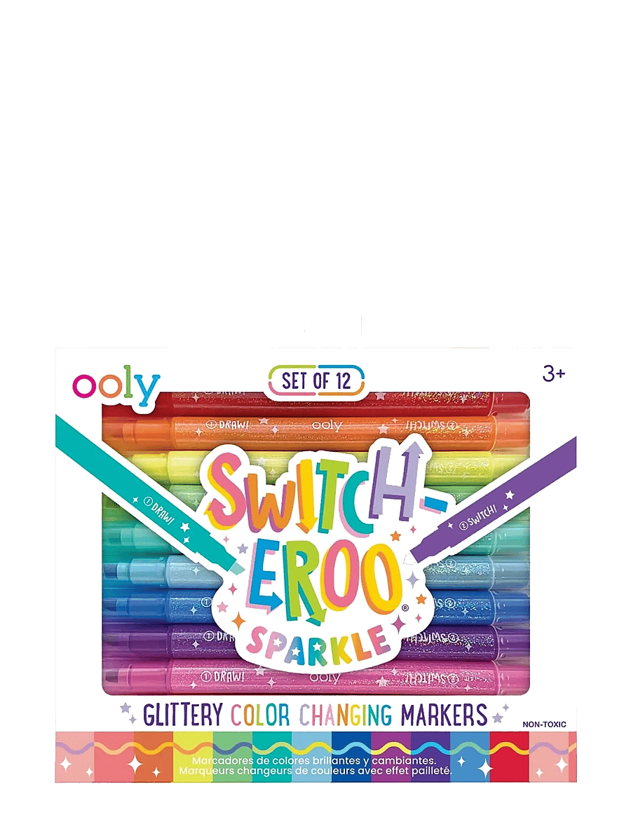 Ooly - Magic Markers 12 pcs - Glitter Switch-Eroo - bleistifte - multi - 1