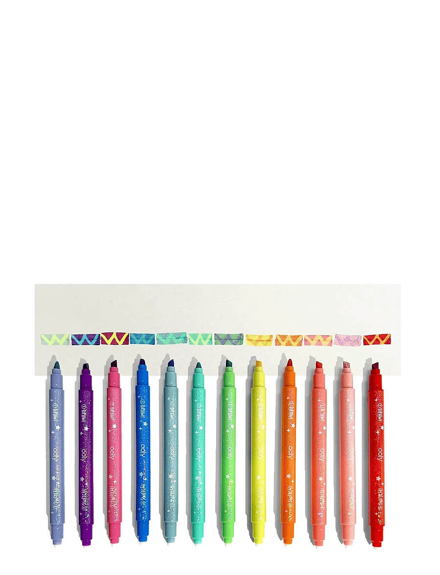 Ooly - Magic Markers 12 pcs - Glitter Switch-Eroo - bleistifte - multi - 2