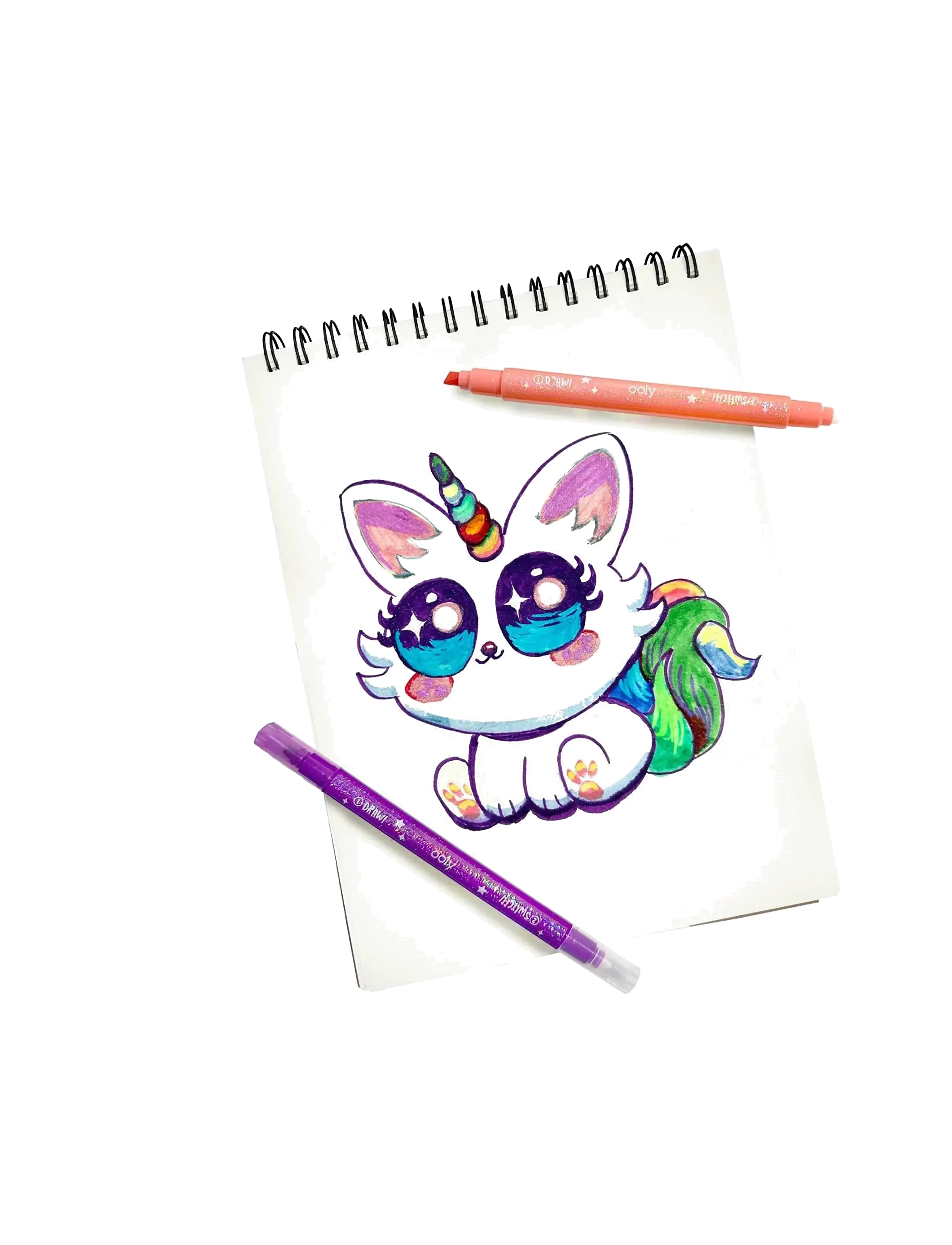 Ooly - Magic Markers 12 pcs - Glitter Switch-Eroo - bleistifte - multi - 5
