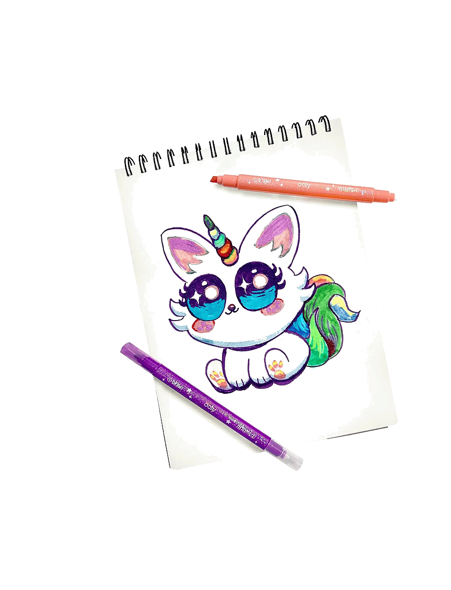 Ooly - Magic Markers 12 pcs - Glitter Switch-Eroo - bleistifte - multi - 5