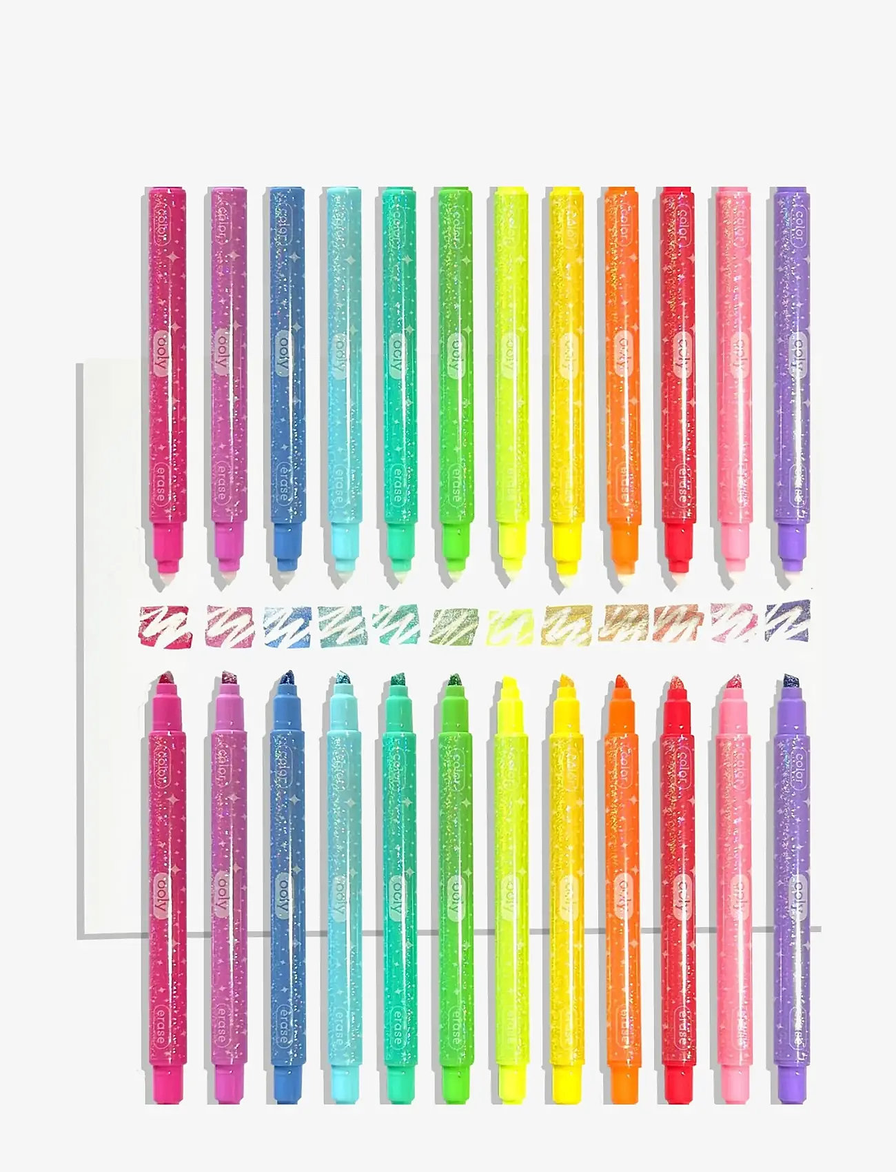 Ooly - Markers 12 pcs - Erasable - Make No Mistake Sparkle - pencils - multi - 2