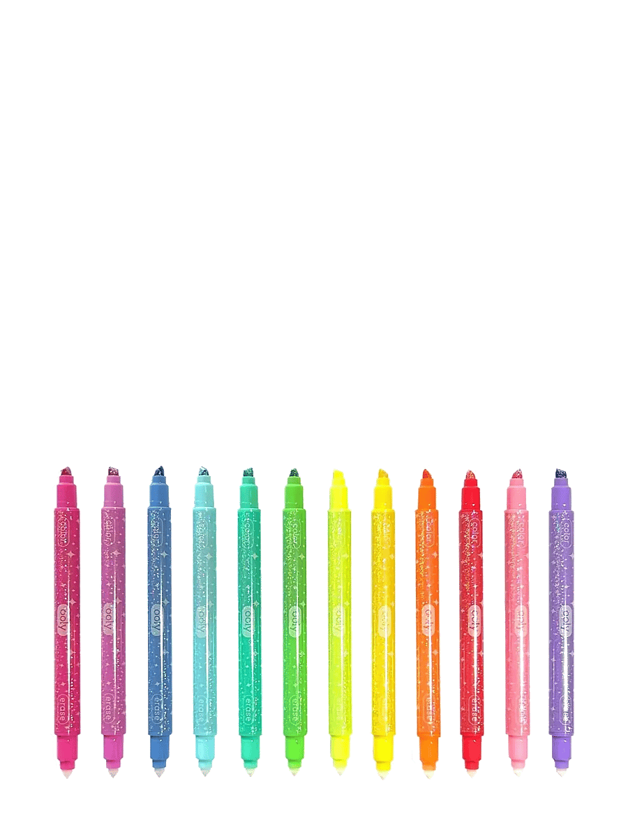 Ooly - Markers 12 pcs - Erasable - Make No Mistake Sparkle - bleistifte - multi - 3