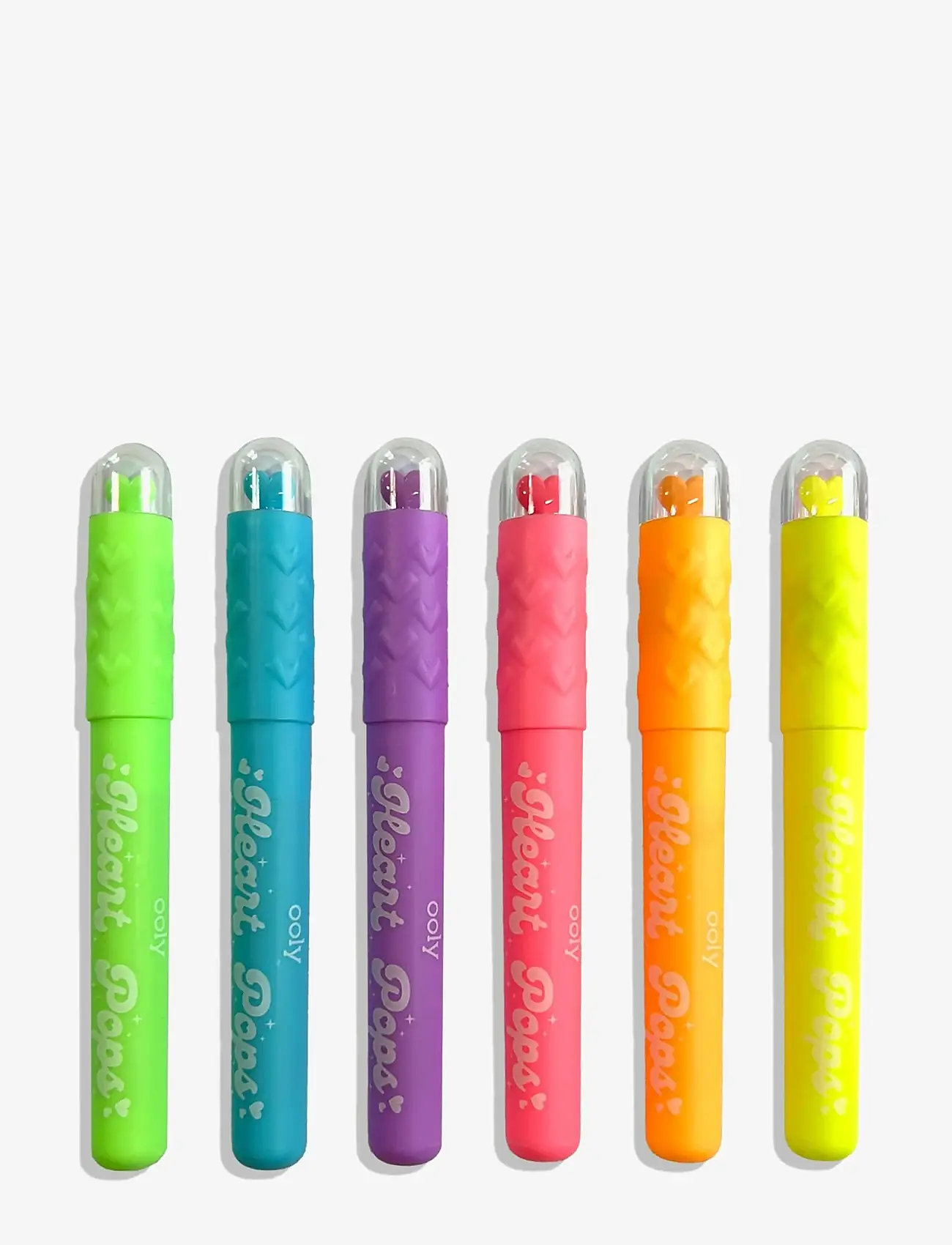 Ooly - Highlighter 6 pcs - Heart Pops Neon - blyanter - multi - 2