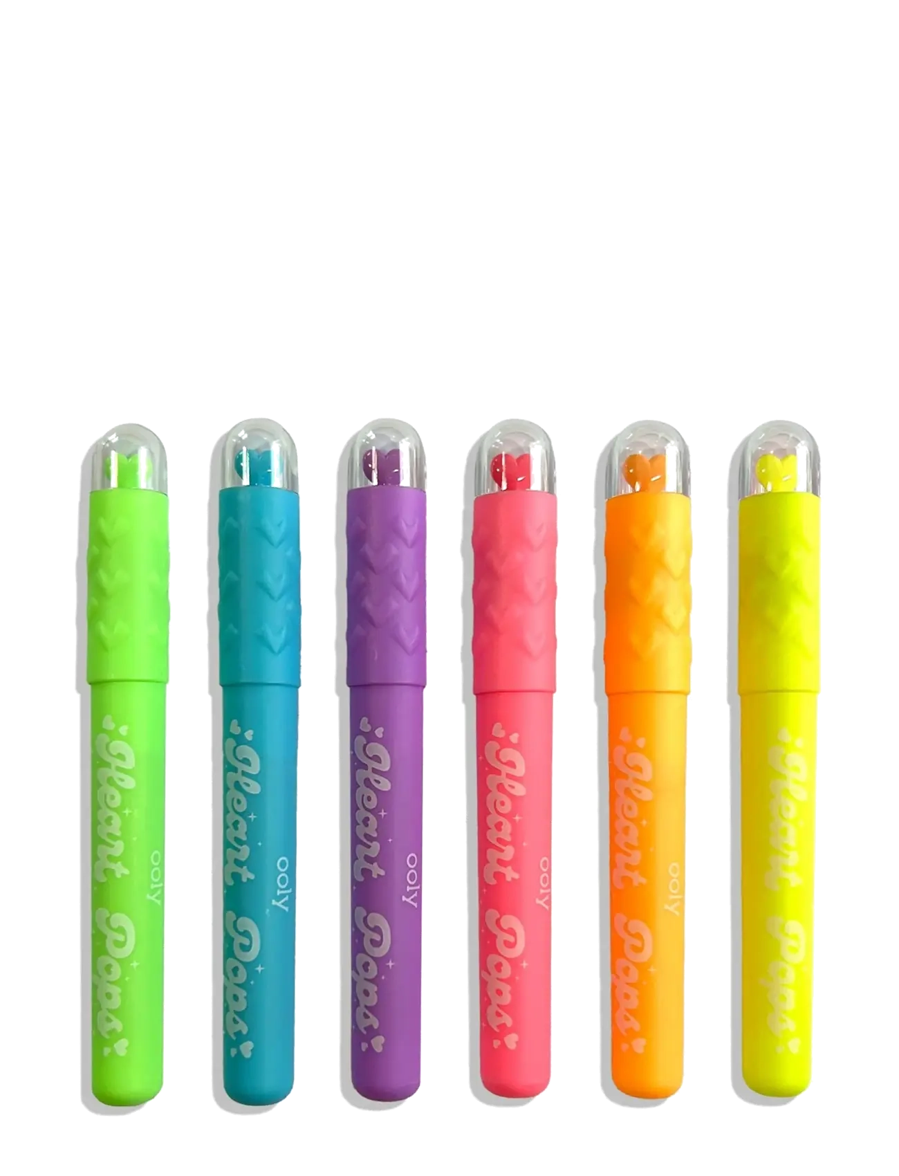 Ooly - Highlighter 6 pcs - Heart Pops Neon - pencils - multi - 2