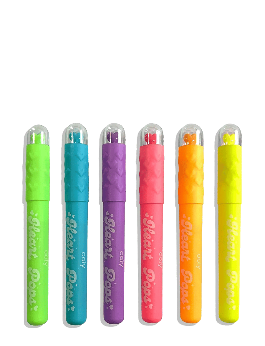 Ooly - Highlighter 6 pcs - Heart Pops Neon - värvipliiatsid - multi - 2