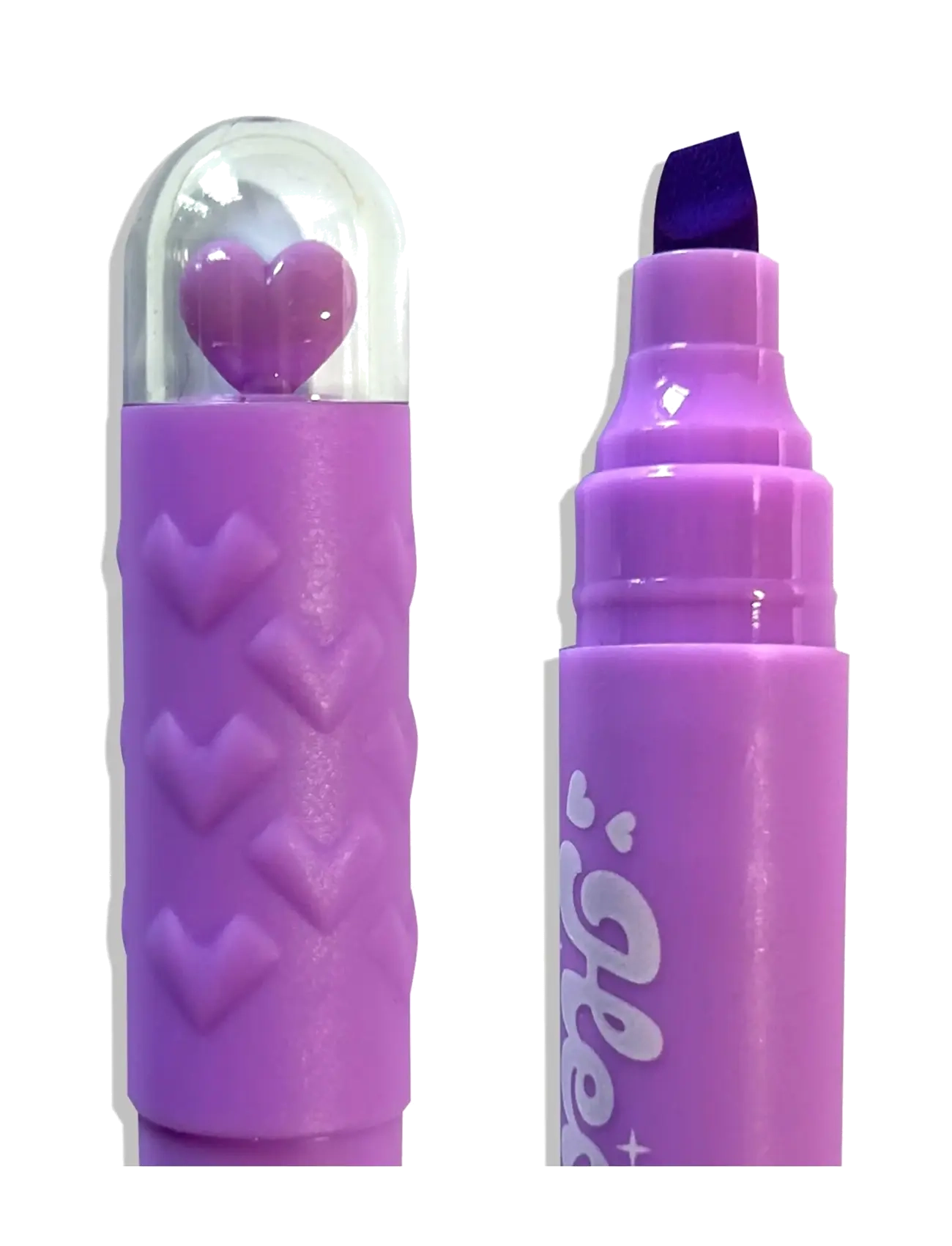 Ooly - Highlighter 6 pcs - Heart Pops Neon - pencils - multi - 3