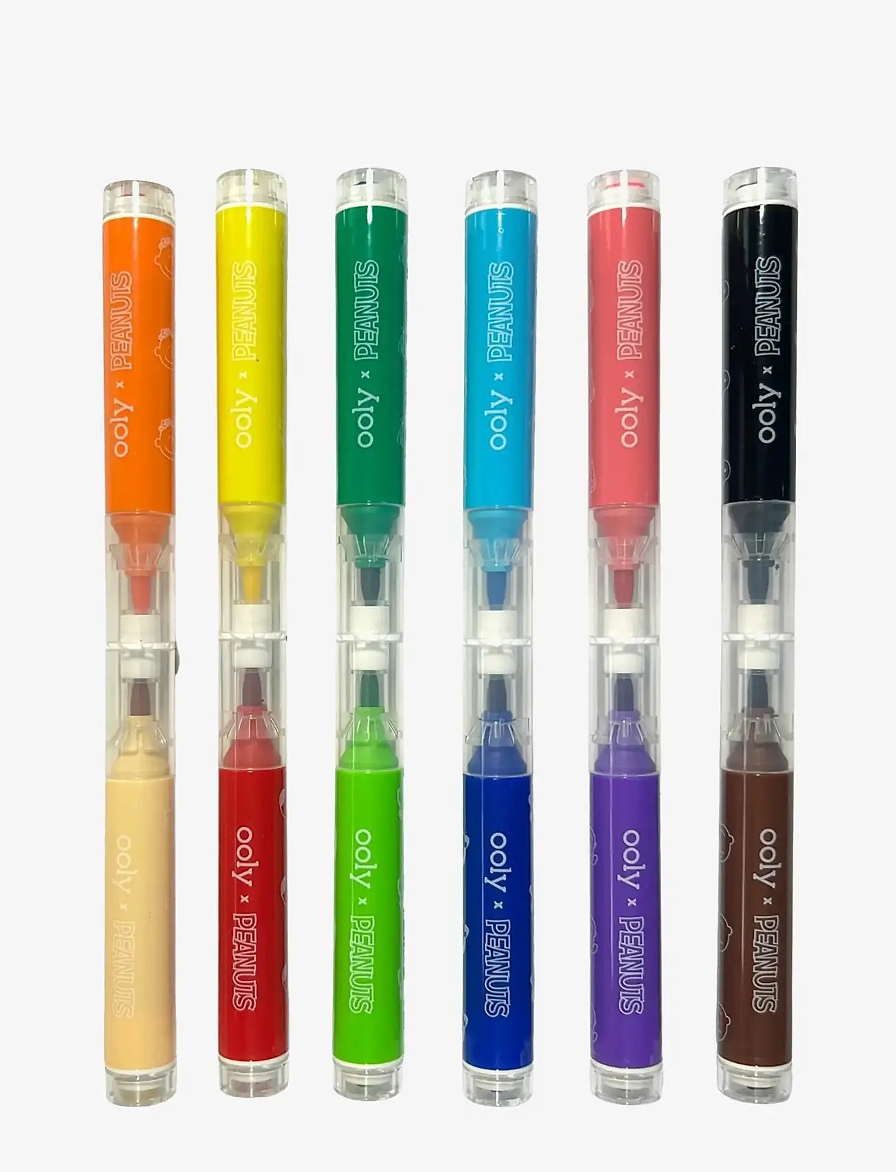 Ooly - Brush Markers with Stamp 6 pcs - Peanuts - bleistifte - multi - 2