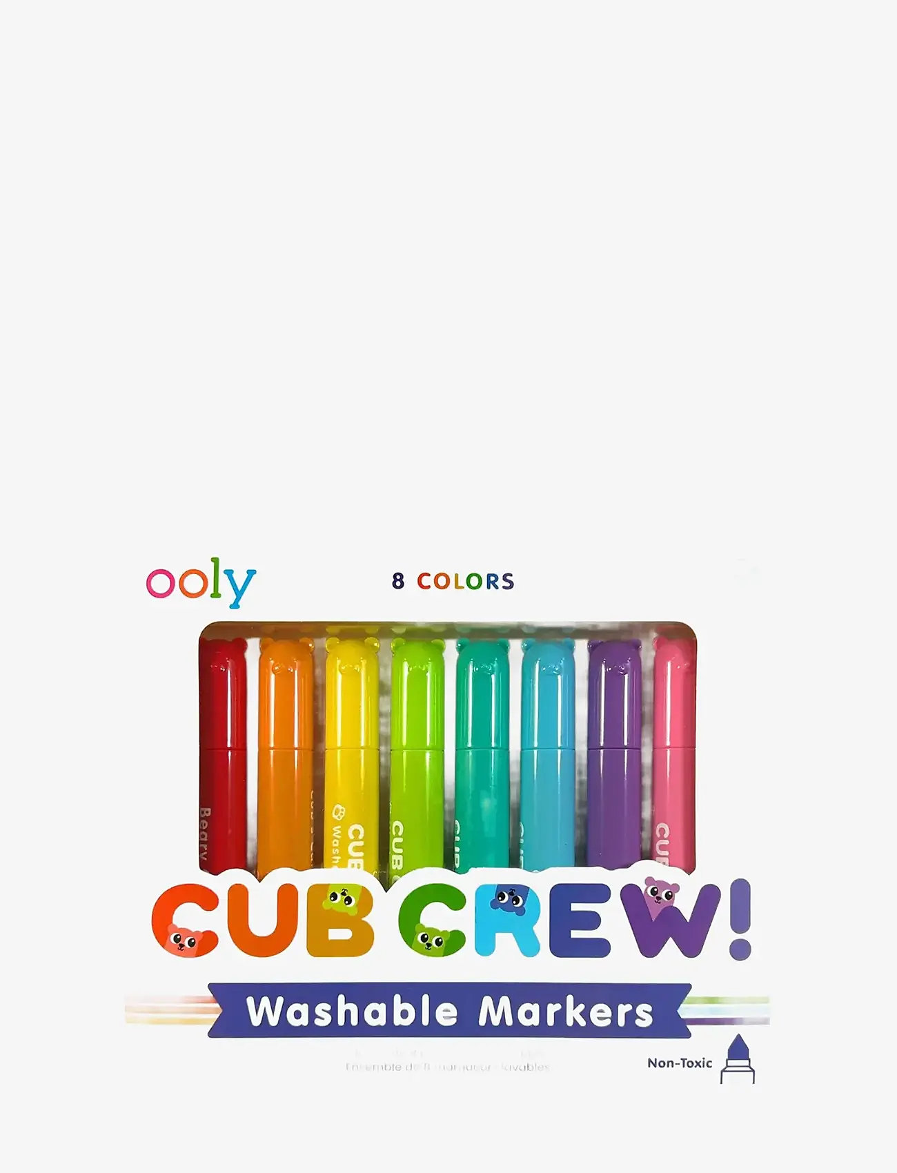 Ooly - Washable Markers 8 pcs - Cub Crew - paints - multi - 1