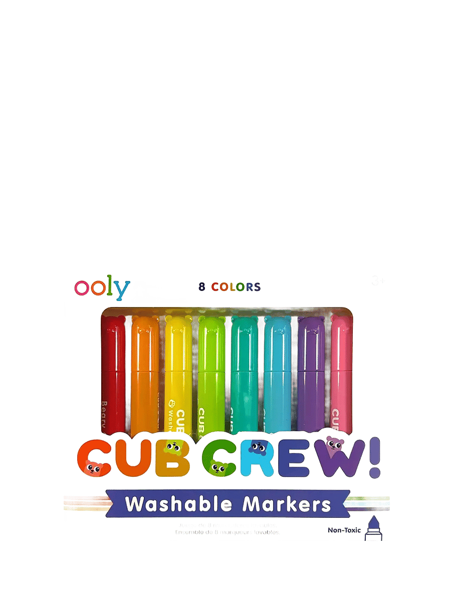 Ooly - Washable Markers 8 pcs - Cub Crew - farben - multi - 1