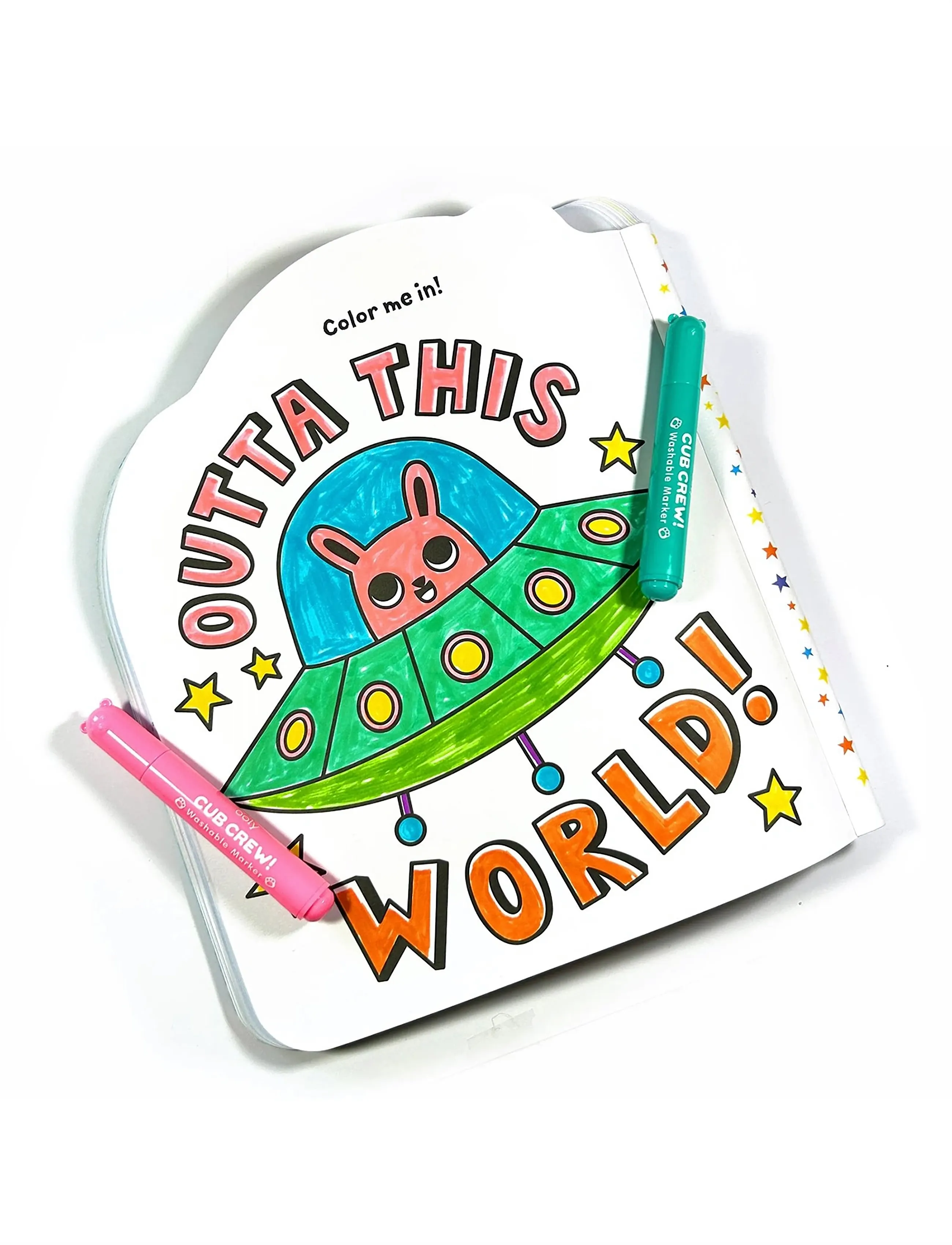 Ooly Washable Markers 8 Pcs Cub Crew, One Size, Drawing, Rosa - Paints, Kinder