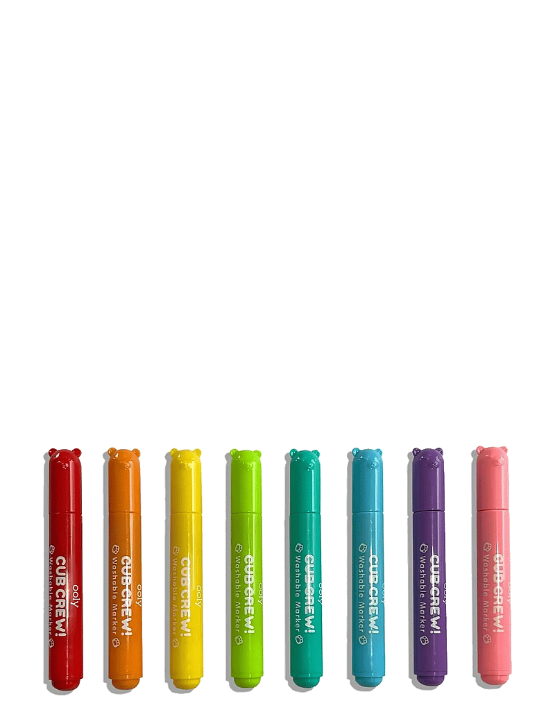 Ooly - Washable Markers 8 pcs - Cub Crew - värvid - multi - 3
