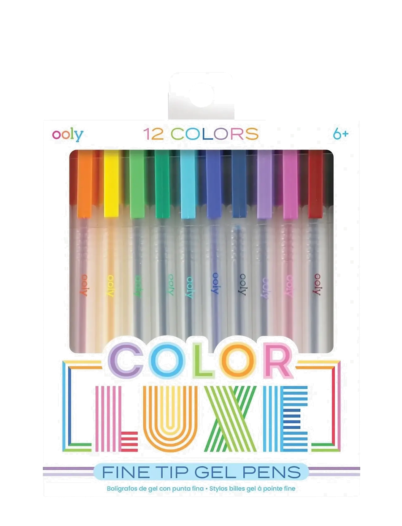 Ooly Gel Pen 12 Pcs Colour Luxe, One Size, Drawing, Mehrfarbig/gemustert - Pencils, Kinder