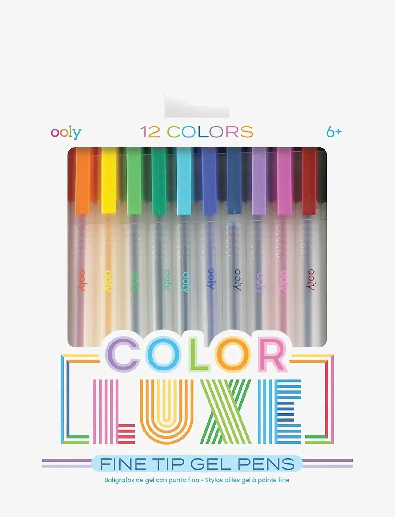Ooly - Gel Pen 12 pcs - Colour Luxe - blyanter - multi - 0