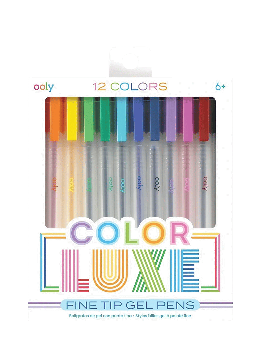 Ooly - Gel Pen 12 pcs - Colour Luxe - bleistifte - multi - 0