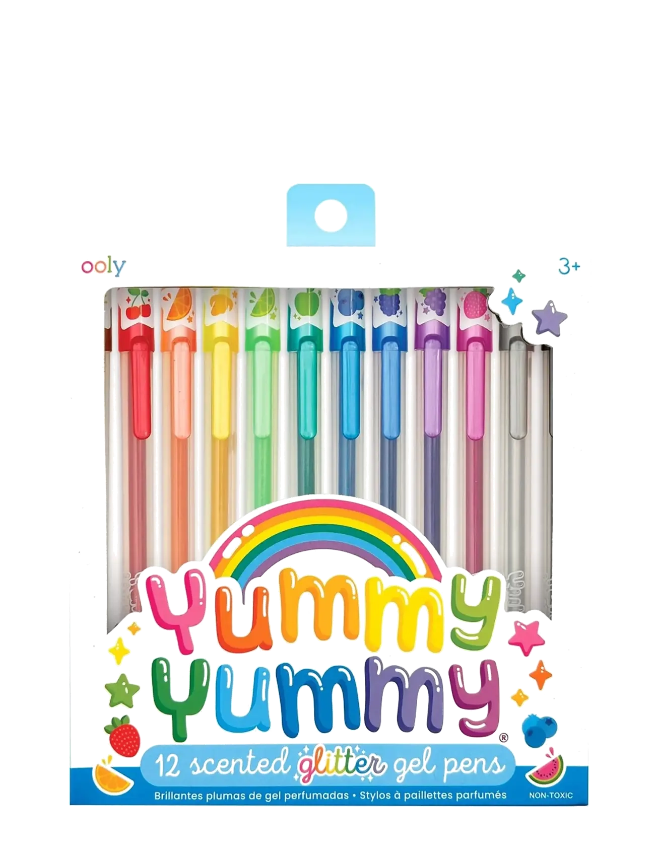 Ooly Scented Gel Pen 12 Pcs - Glitter Yummy Yummy, One Size, Multi/patterned, Drawing > Pencils, Børn