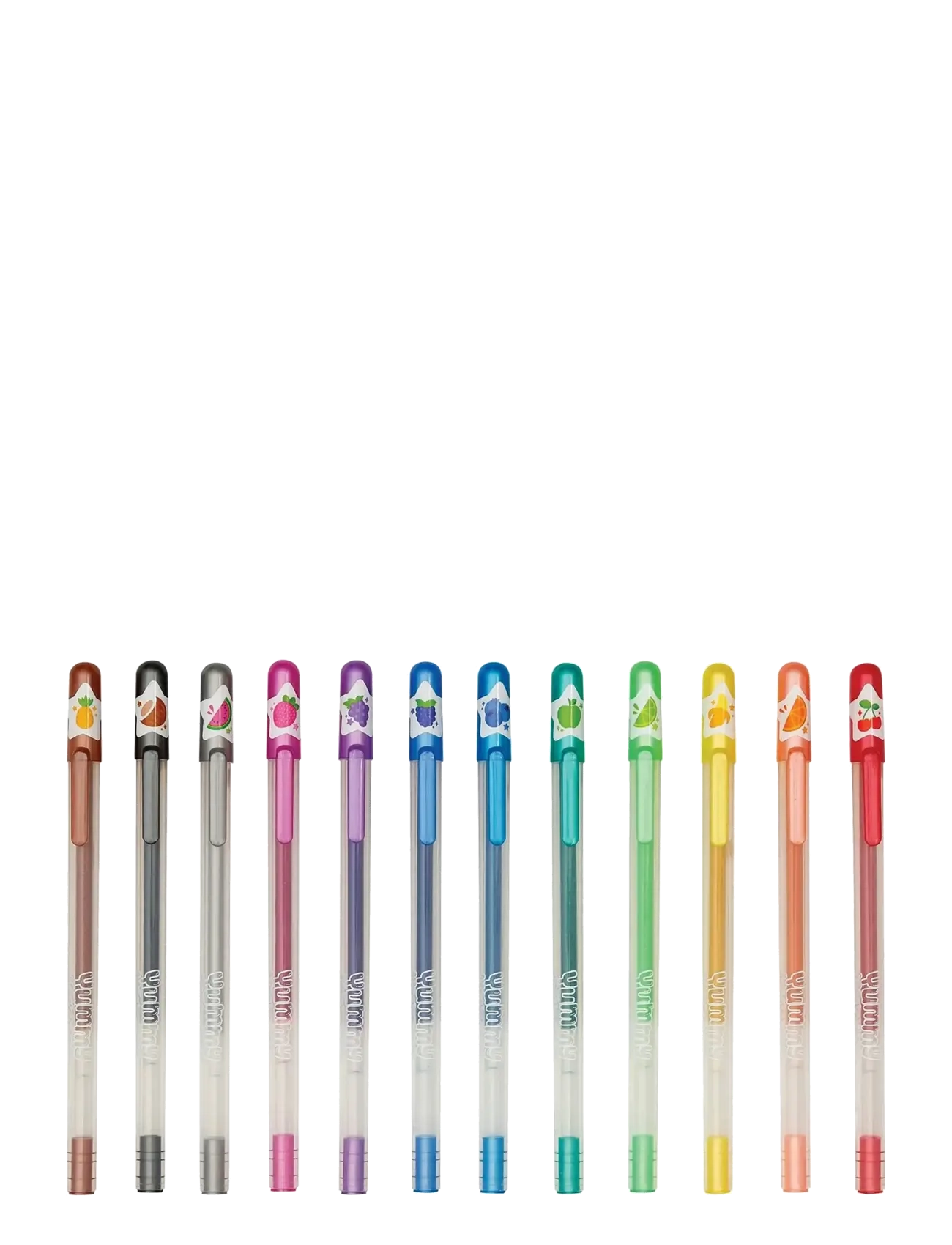 Ooly - Scented Gel Pen 12 pcs - Glitter Yummy Yummy - blýantar - multi - 2