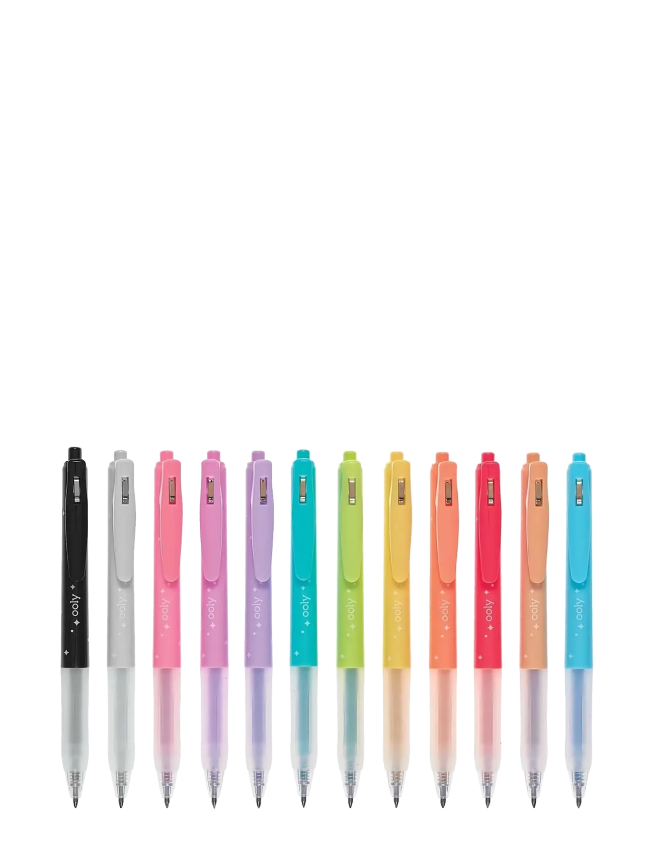 Ooly - Gel Pen 12 pcs - Glitter Oh My - pieštukai - multi - 1