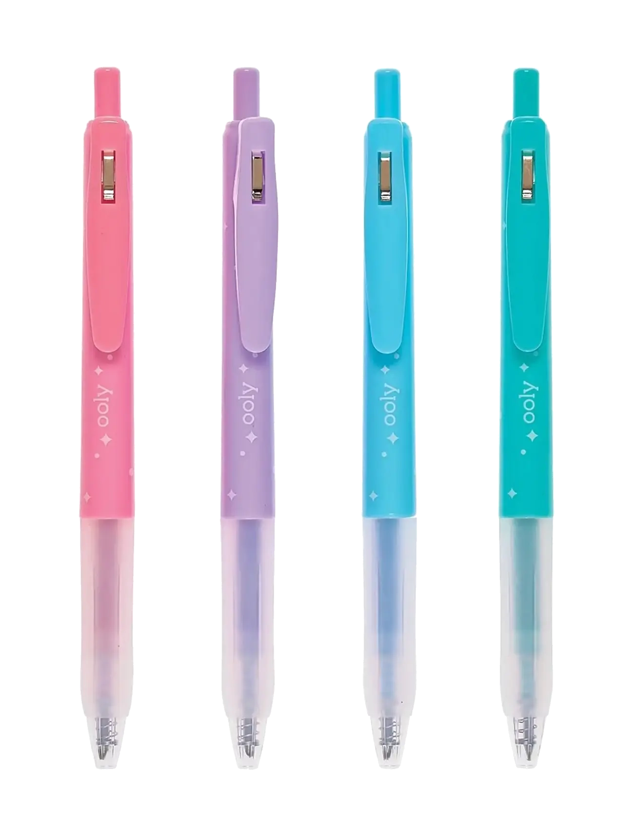 Ooly - Gel Pen 4 pcs - Glitter Oh My - pencils - multi - 1