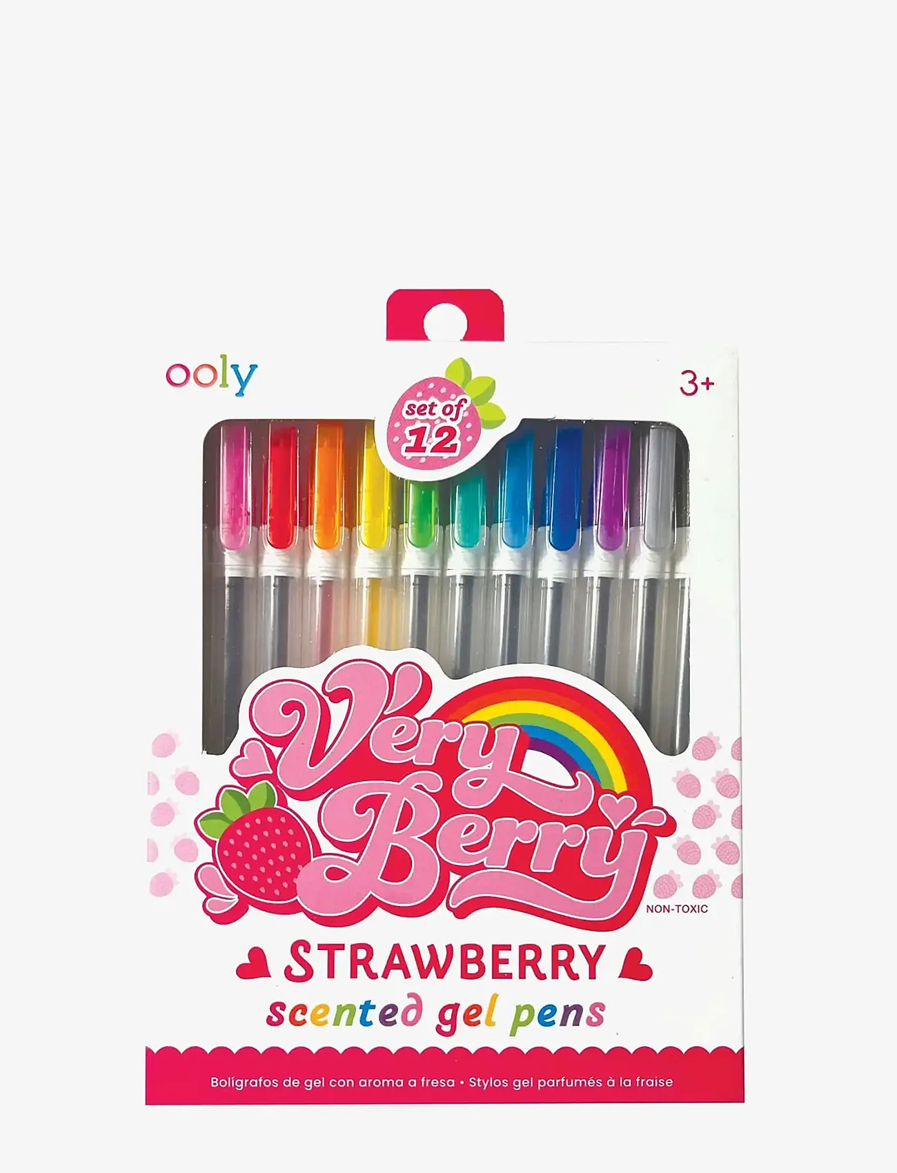 Ooly - Gel Pen 12 pcs - Very Berry Strawberry - pencils - multi - 1