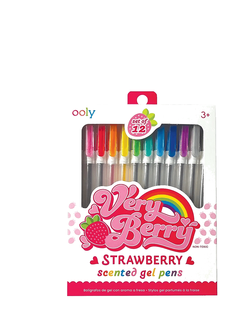 Ooly - Gel Pen 12 pcs - Very Berry Strawberry - bleistifte - multi - 1