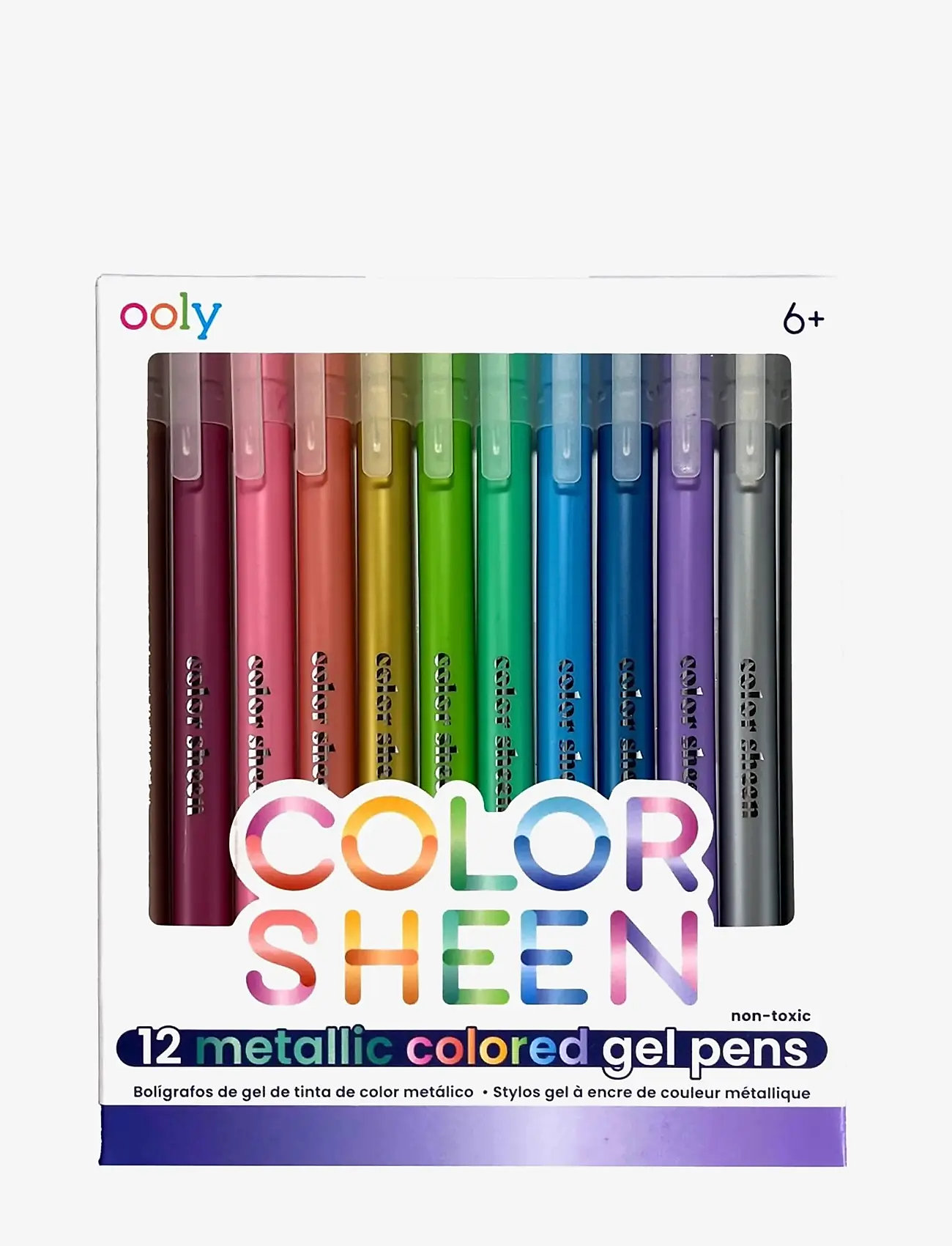 Ooly - Gel Pen 12 pcs - Color Sheen Metallic - blyanter - multi - 0